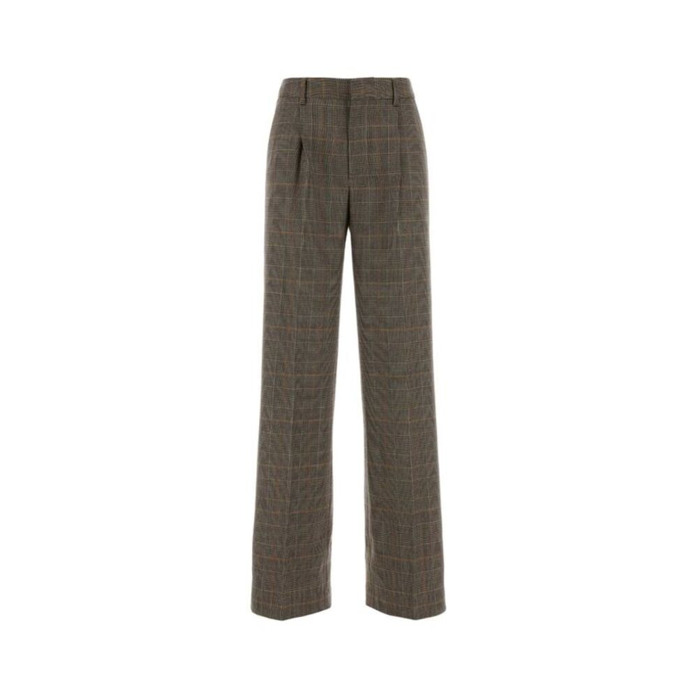 Pt Torino Women Embroidered Wool Blend Lola Pant